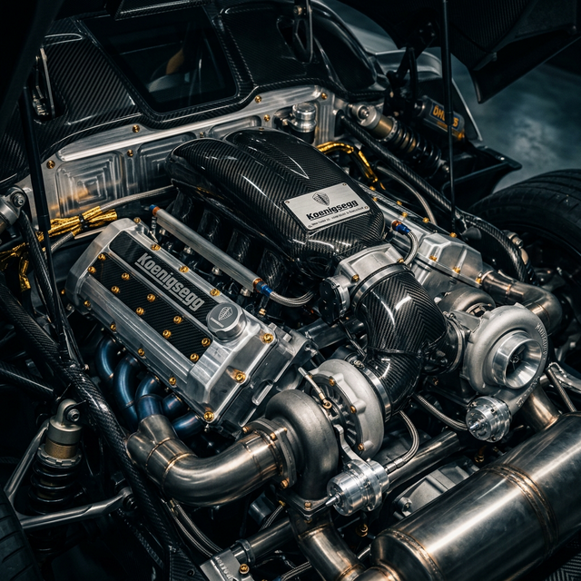Koenigsegg Engine